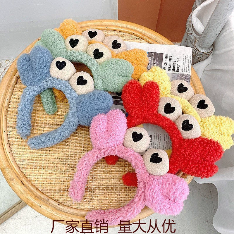 Розовый женский японский и корейский фестиваль белых кристаллов ручной работы не может быть корейскими персонажами мультфильмов милой челкой