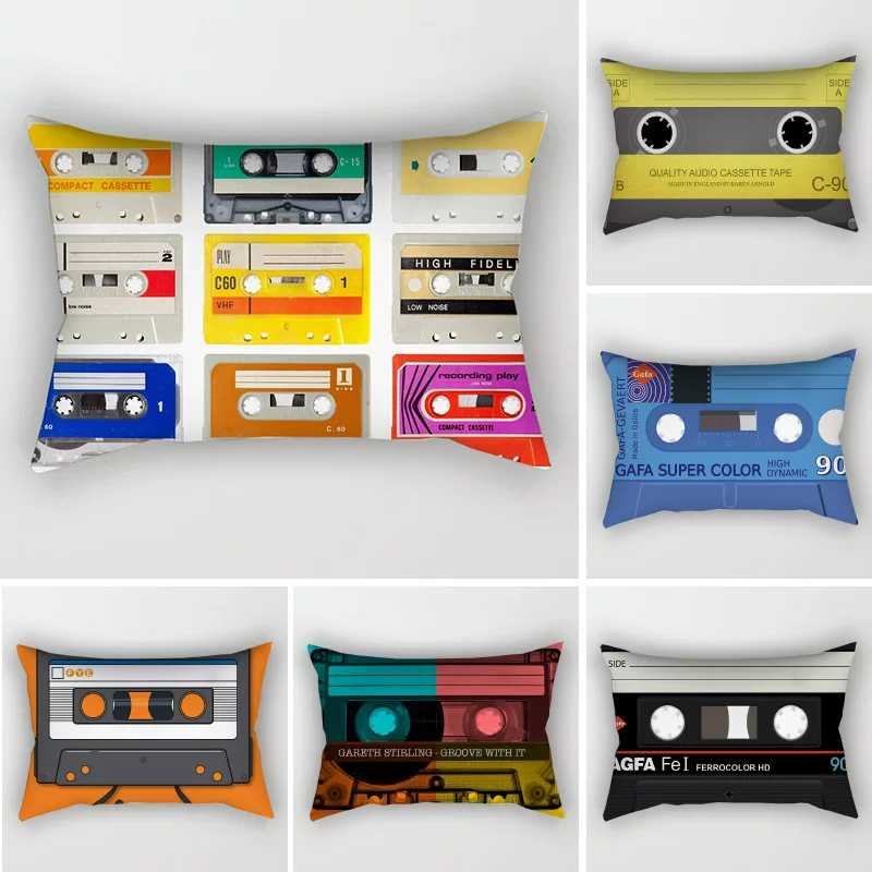 Retro pillowcase, sofa, back pillow for bed, American style