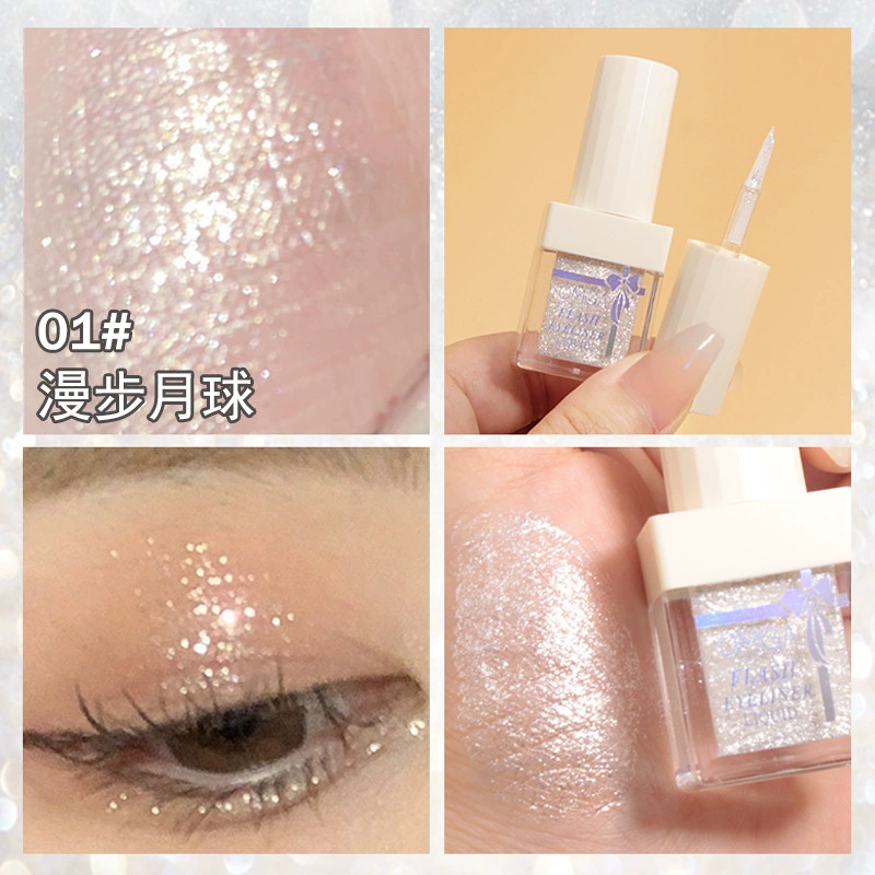 Eye shadow, nail sequins, brightening highlighter