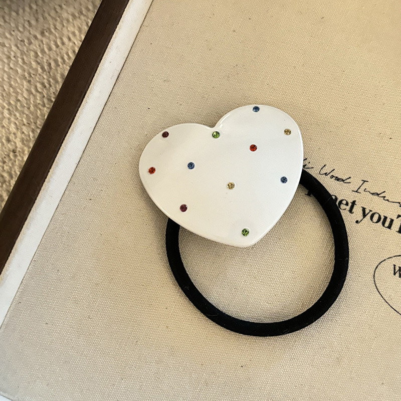 Haarspange In Käsefarbe Mit Strass Und Doppelseitigem Diamant-schmuck_voghion.com
