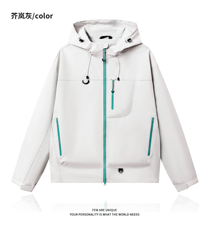 7870新款2025户外冲锋衣外套男女新款春秋防风防水登山服夹克情侣|undefined