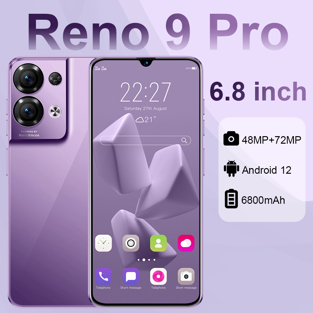 跨境手机Reno9 Pro现货安卓1+16G智能手机东南亚外贸源头工厂代发