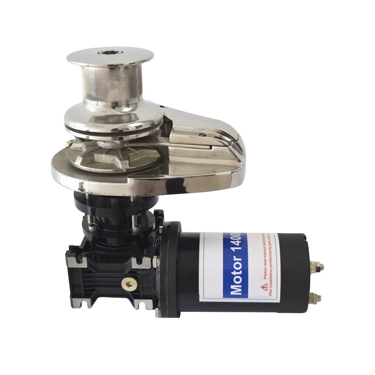 Якорная лебедка вертикального типа мощностью 1600 Вт, G8 G10 G12, из нержавеющей стали, электрическая, для яхт