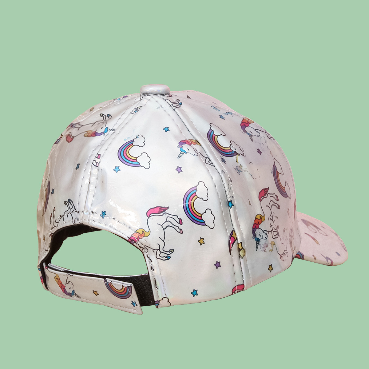 leather cute unicorn baseball sun hat NSTQ54322