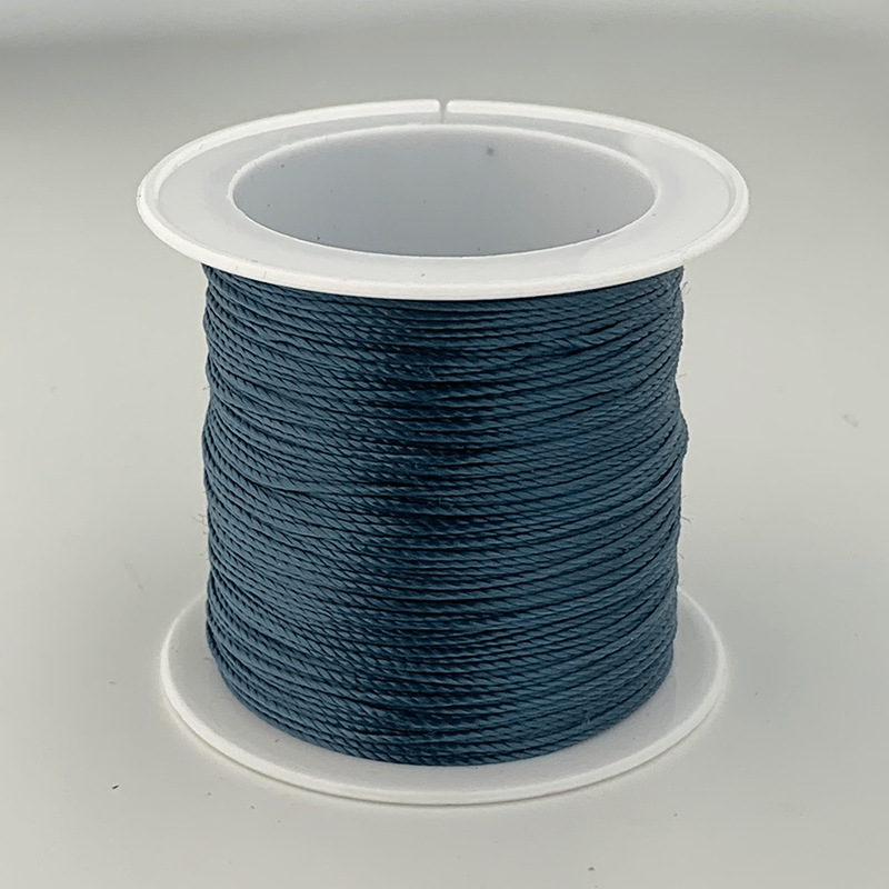 12 hilos de alambre trenzado hilo rojo hilo de color Morandi cuerda trenzada collar cuerda cuerda trenzada a mano material de bricolaje