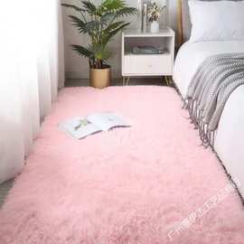 地毯批发 卧室地毯加厚少女耐脏网红ins客厅茶几满铺房间毛毯地垫