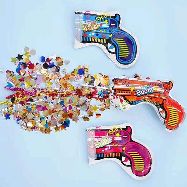 Normal quality fireworks gun [with straw] random color