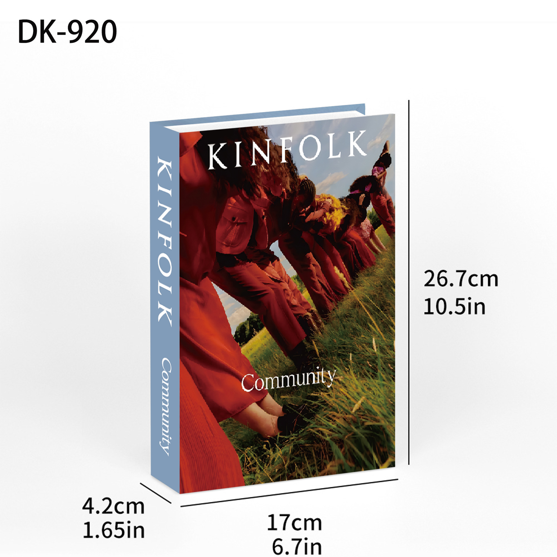 Libros falsos plegables estilo nórdico/INS, props de fotografía, decoración suave, muestra de fábrica