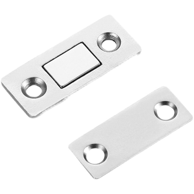 Puerta de gabinete invisible sin orificio magnético fuerte puerta corredera de succión magnética Puerta de armario succión doble imán puerta corredera succión fuerte magnético en miniatura táctil magnética