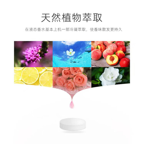 PE solid fragrance tablets air outlet fragrance tablets car fan balm tablets refill fragrance core essential oil card slot clip