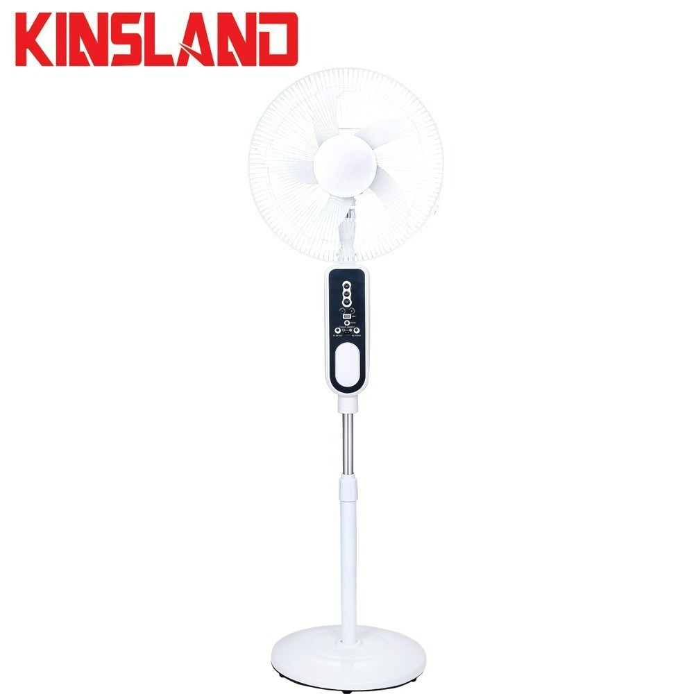 Explosión 16 / 18 pulgadas motor sin escobillas 6.4 / 12.8V ventilador de piso único ventilador de carga solar solar