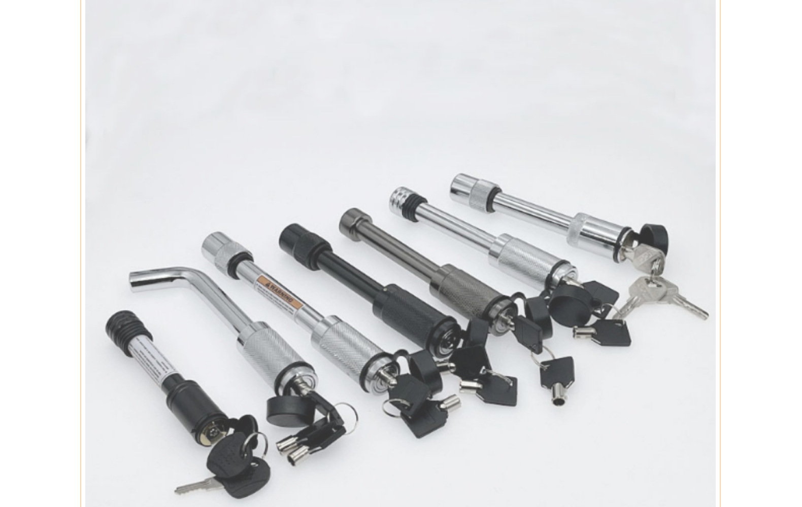 Off-road car American square latch lock rogue trailer bar arm hook ball connection fixed pin RV modification accessories