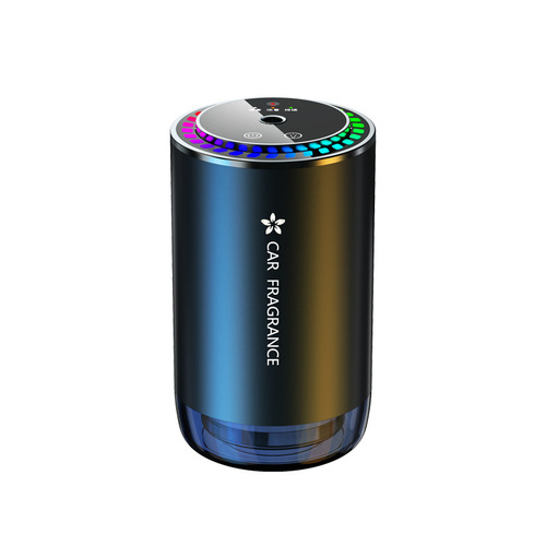 Automotive Aroma Diffuser Automatic Spray Deodorizer Aluminum Metal Colorful Atmosphere Light Star Ceiling Car Aroma Diffuser