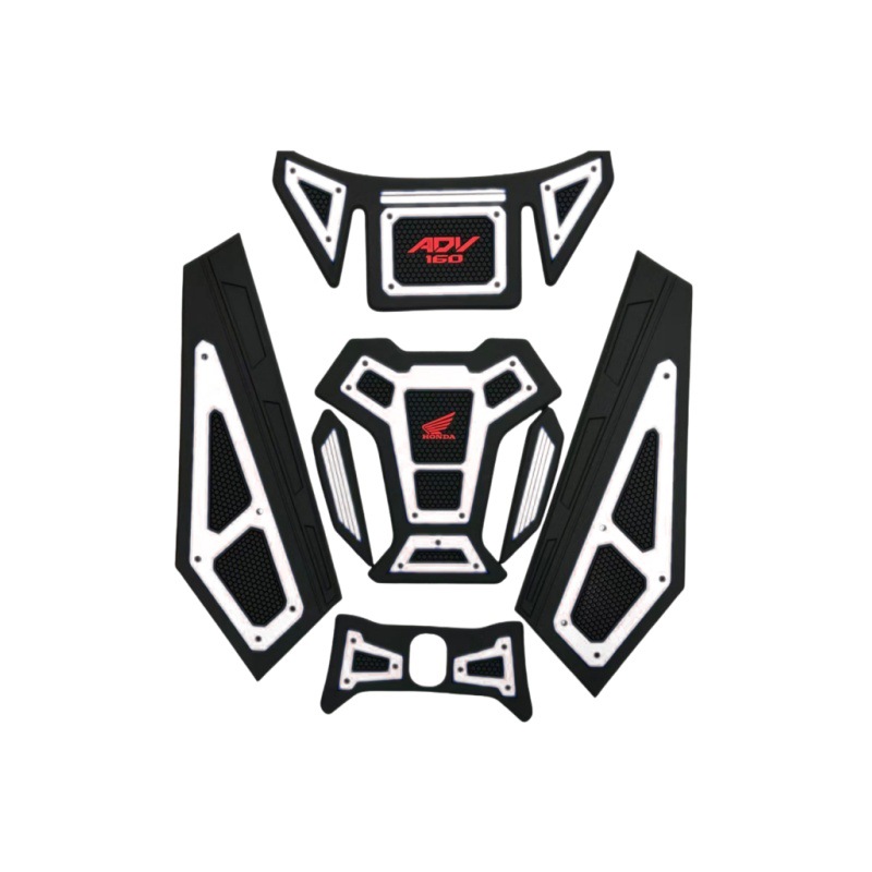 Suitable for 22-24 Honda Adv160 Motorcycle Decorative Stickers, Anti-Scratch Fuel Tank Protection Stickers, Modified Adv160