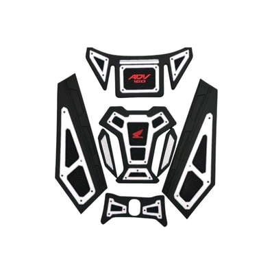 Electric vehicle fender Adv160 Motorcycle Decorative Stickers - white