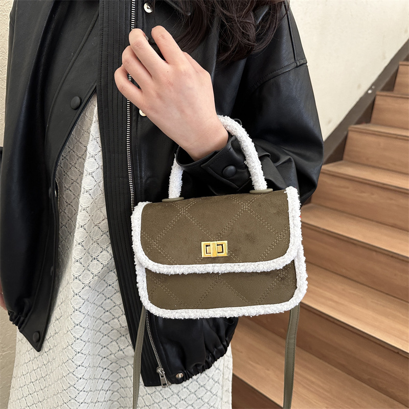 2025 nuevo bolso de hombro europeo y americano de moda bolso de mujer casual