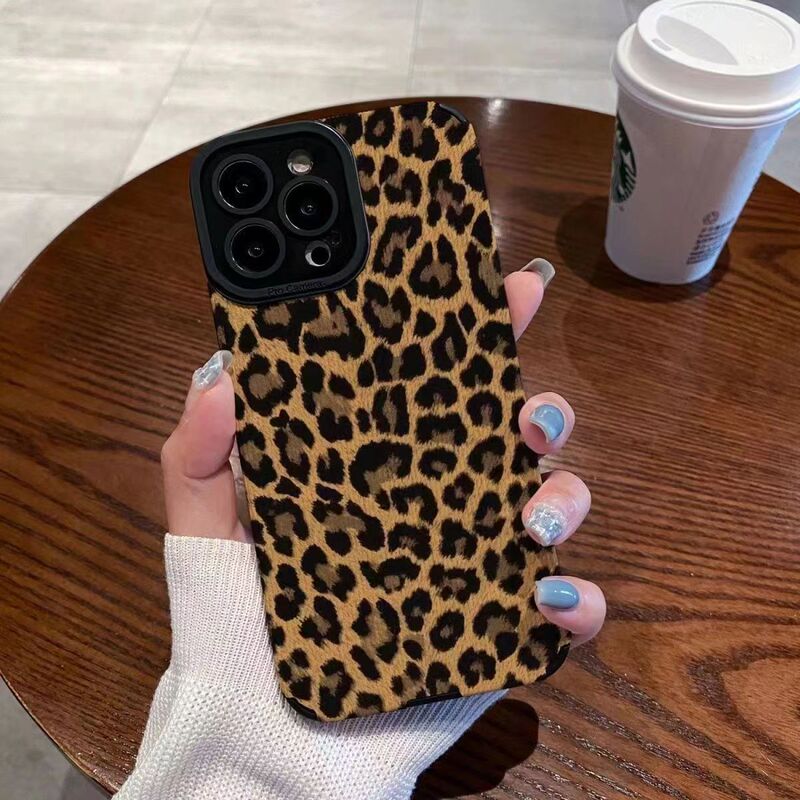 Suitable for iPhone 13/14 Pro Max, Apple 12/11 Leopard Print Phone Case, 15 Pro Full Coverage, XS Soft, 17 New Model Suitable for iPhone 13/14 Pro Max, Apple 12/11 Leopard Print Phone Case, 15 Pro Full Coverage, XS Soft, 17 New Model
