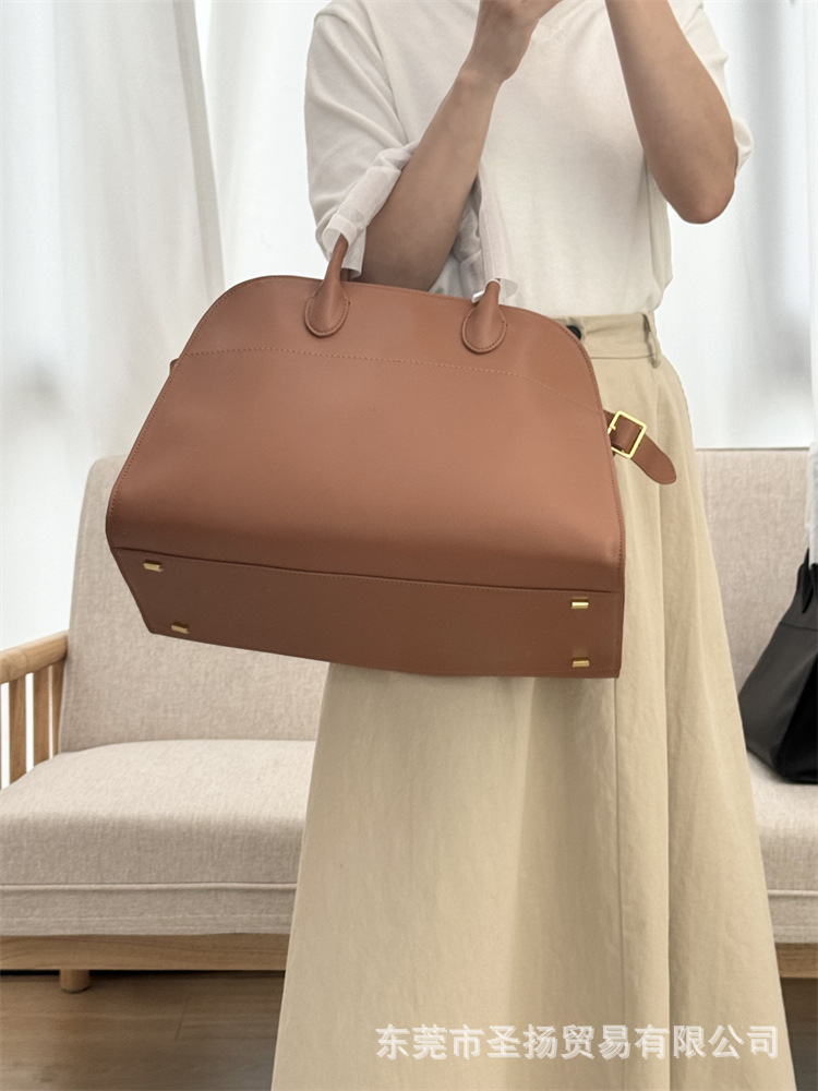 董潔同項レトロThe * Row大容量本革X15トートバッグ通勤ハンドバッグ脇下カバンレディース