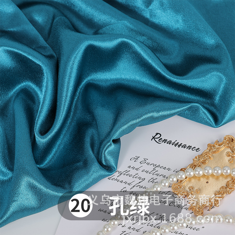 厚い水晶のサテンのサテンの布地のフラッシュのサテンのドレスの女性のワンピースの舞台の服の生地の卸売り|undefined