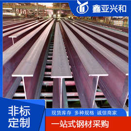 天津Q235B热镀锌工字钢可承重高强的钢梁镀锌工业型钢定尺切割