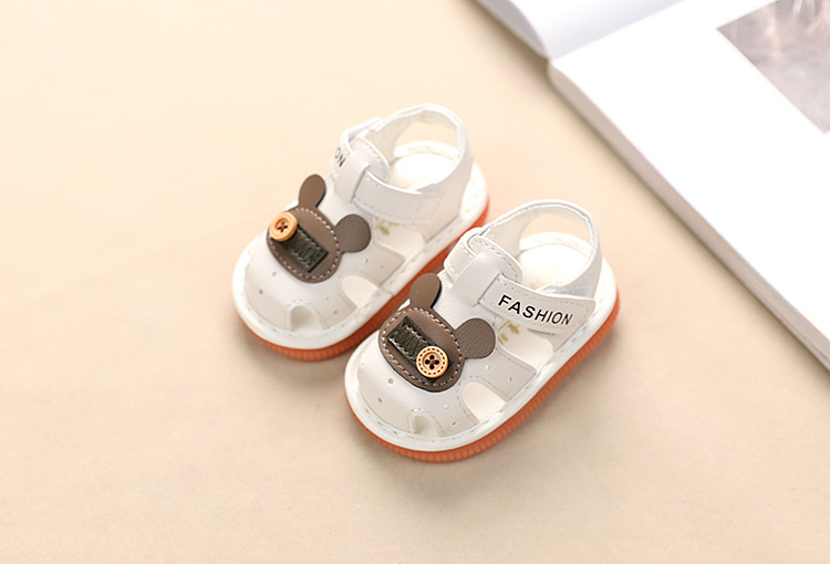 Männliche Sandalen, Sommersandalen für Frauen im Alter von 0–1 bis 2 Jahren, weiche Babysohle, rutschfeste Lauflernschuhe, sogenannte Kinderschuhe_voghion.com
