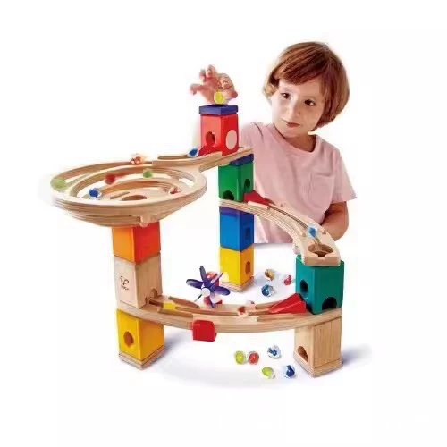 Конструктор с рельсами, игрушка, горка, домино