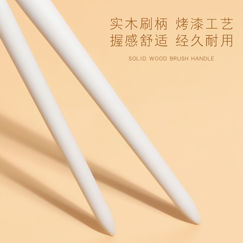 Sickle Eyeliner Brush, Ultra-Thin Flat Head, Extremely Fine Blade, Makeup Brush for Under-Eye Area, Flat Head Eyebrow Brush, Exclusively for Cross-Border Sales
