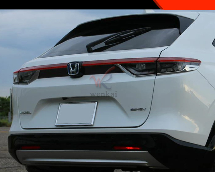 Suitable for Honda 22 Qizhi modified rear taillight electroplating trim HR-V special taillight eyebrow decorative patch
