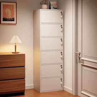 Chest of Drawers Storage Cabinet Bedroom Storage Cabinet Narrow Vertical Cabinet Storage Cabinet Drawer Cabinet Living Room Wall-To-Ceiling Bedside Cabinet