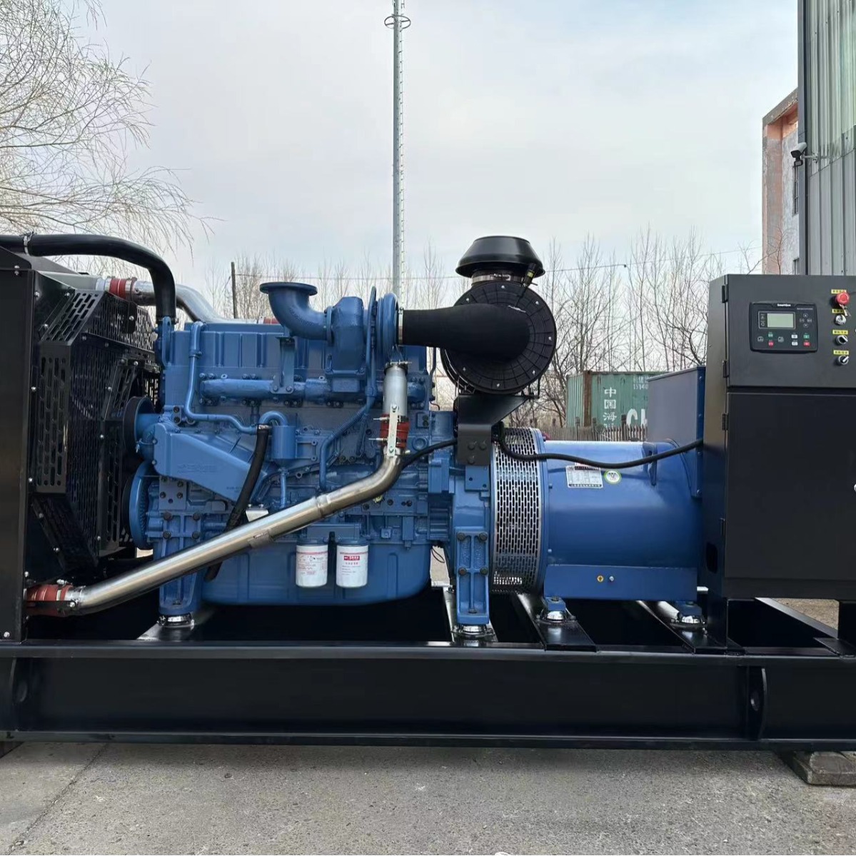 厂家批发300kw玉柴发电机组 无刷发电机 自动控制