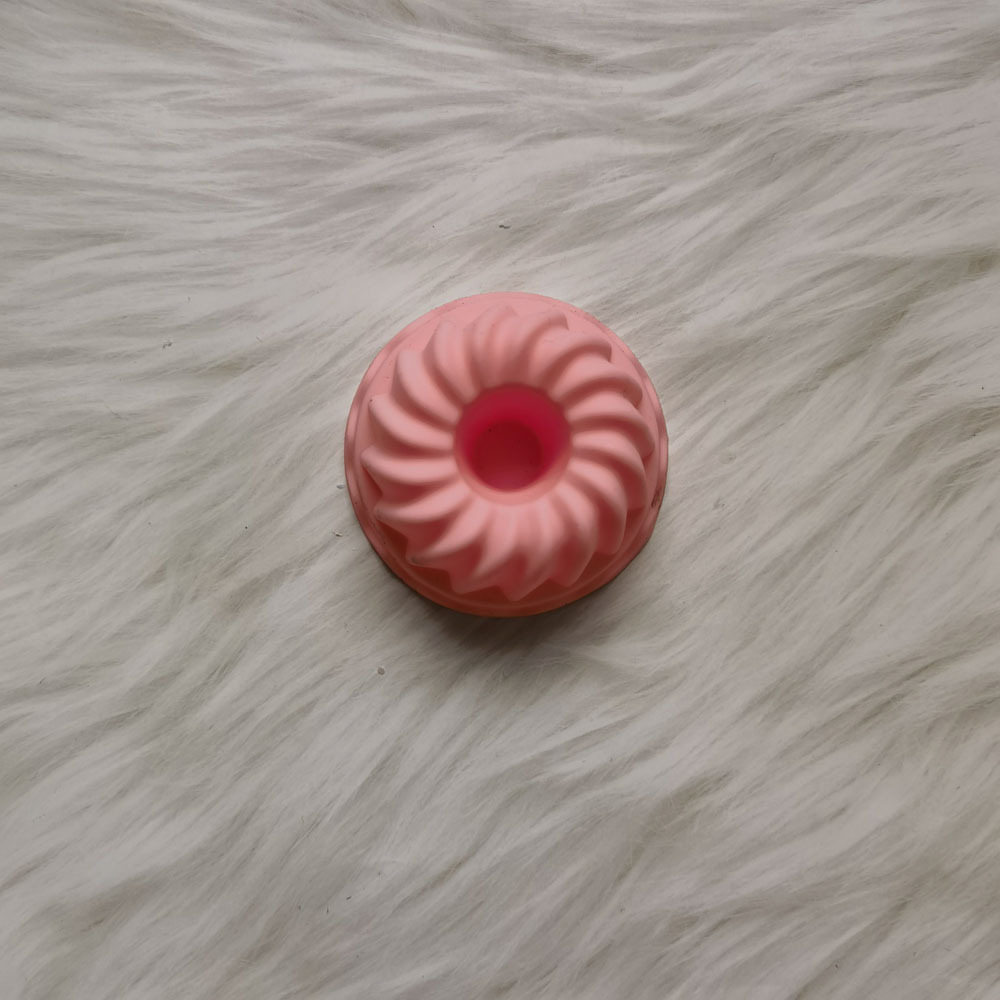 Pequeño Savarin muffin 317 pastel molde de silicona molde de pastel gelatina torta molde de pan herramientas de cocción