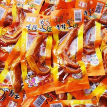 肯爽香辣鸭掌32克美味鸭爪江西抚州香脆超辣鸭肉零食小吃特产批发