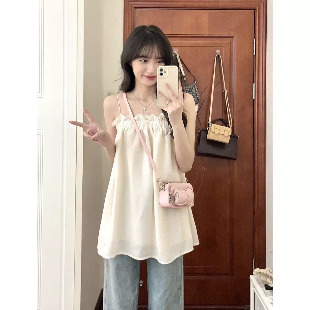 Трансграничная внешняя торговля новый сладкий и милый без рукавов камзол жилет летом на пляже нежный темперамент тощий топ