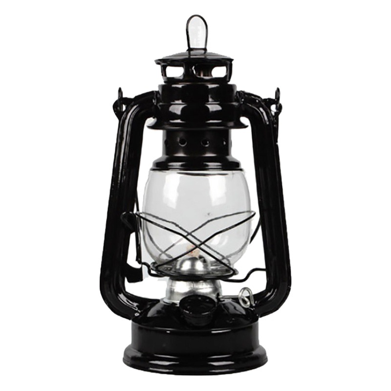 Fábrica al por mayor retro nostálgico lámpara de queroseno linterna lámpara de mástil linterna portátil lámpara de campamento al aire libre Lámpara decorativa multi-color