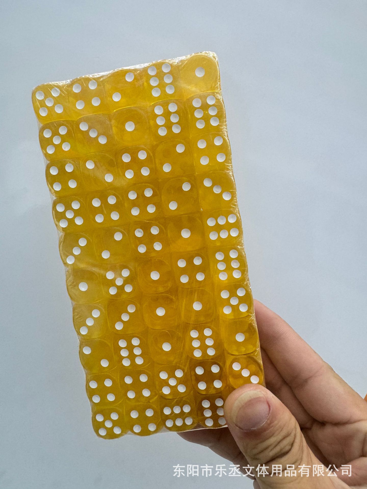 14mm 투명 노란색