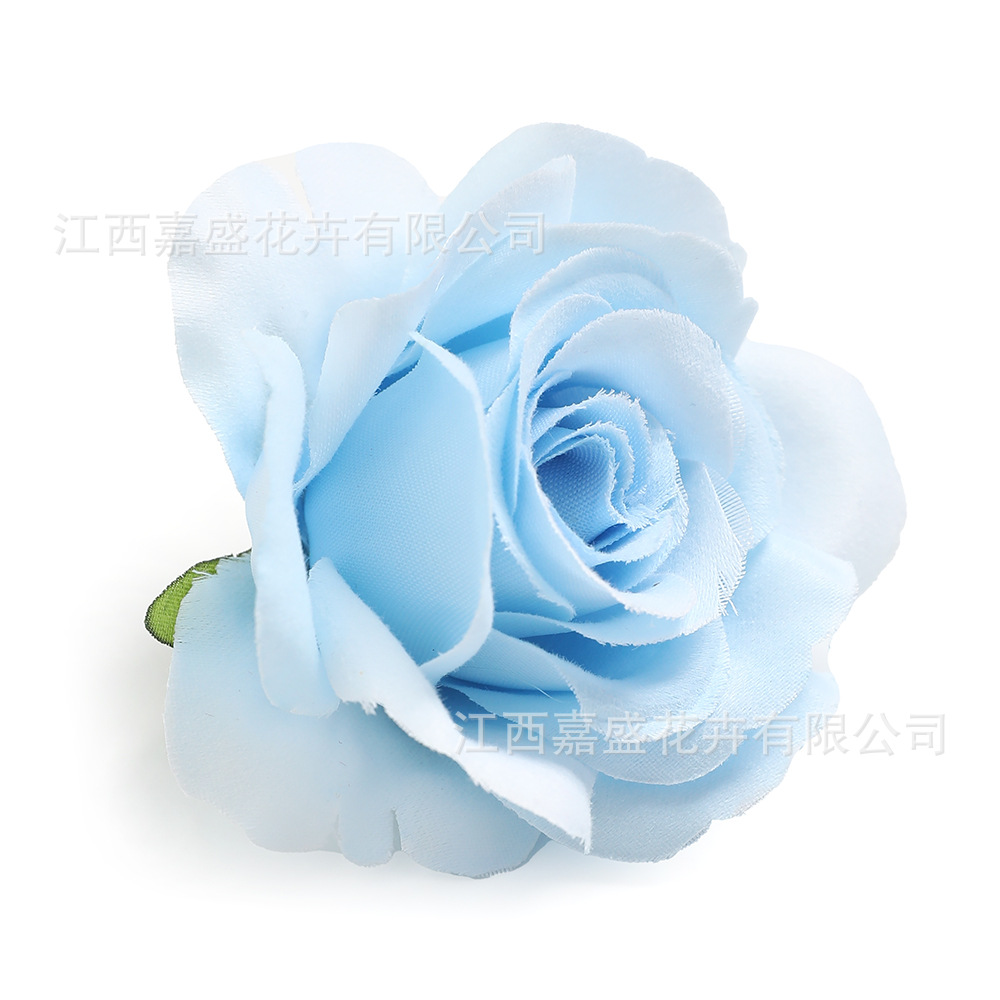 파란색