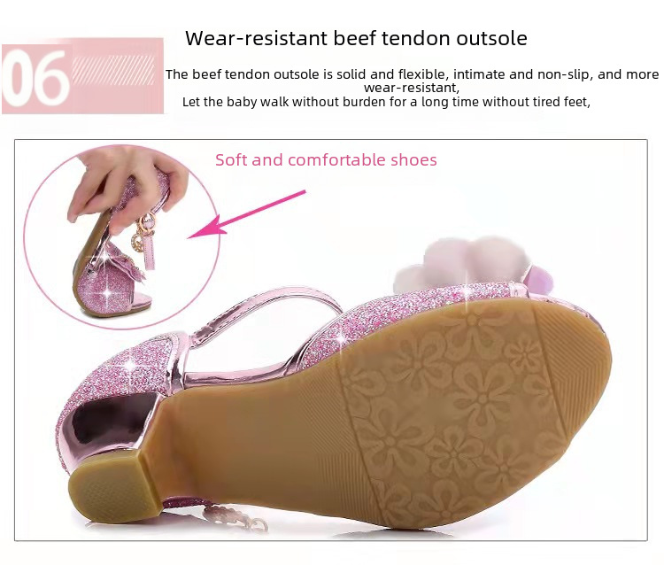 Summer Crystal Princess Shoes 8