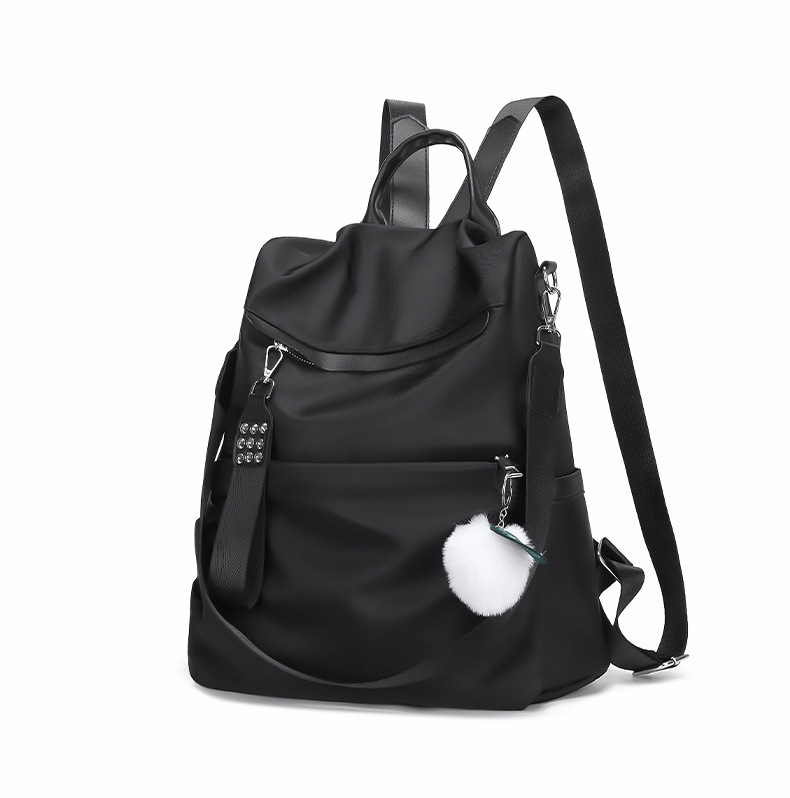 Women's Backpack Backpack Solid Color Pattern Water Repellent 16 Inch Women's Backpack Daily Fashion Backpacks
