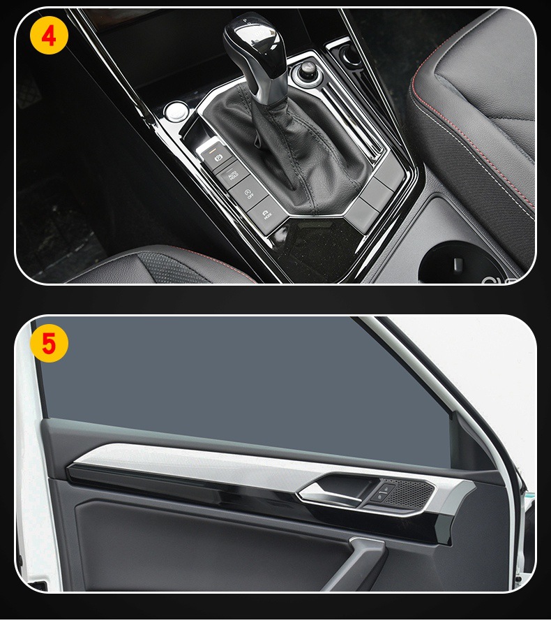 20-24 Volkswagen Tanyue Special Screen Center Console Body Sticker Interior Film Car Transparent Tpu Protective Film