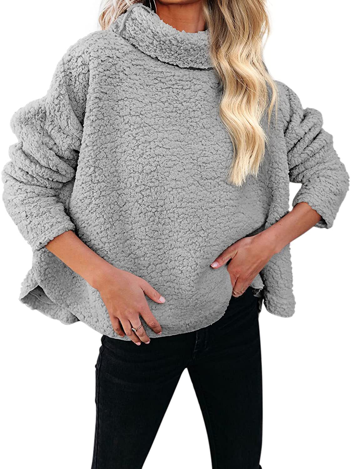 Women's Blouse Long Sleeve Sweaters & Cardigans Fashion Solid Color display picture 2