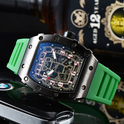 Manufacturer supplies new hollow non-mechanical pointer single calendar unisex quartz watch