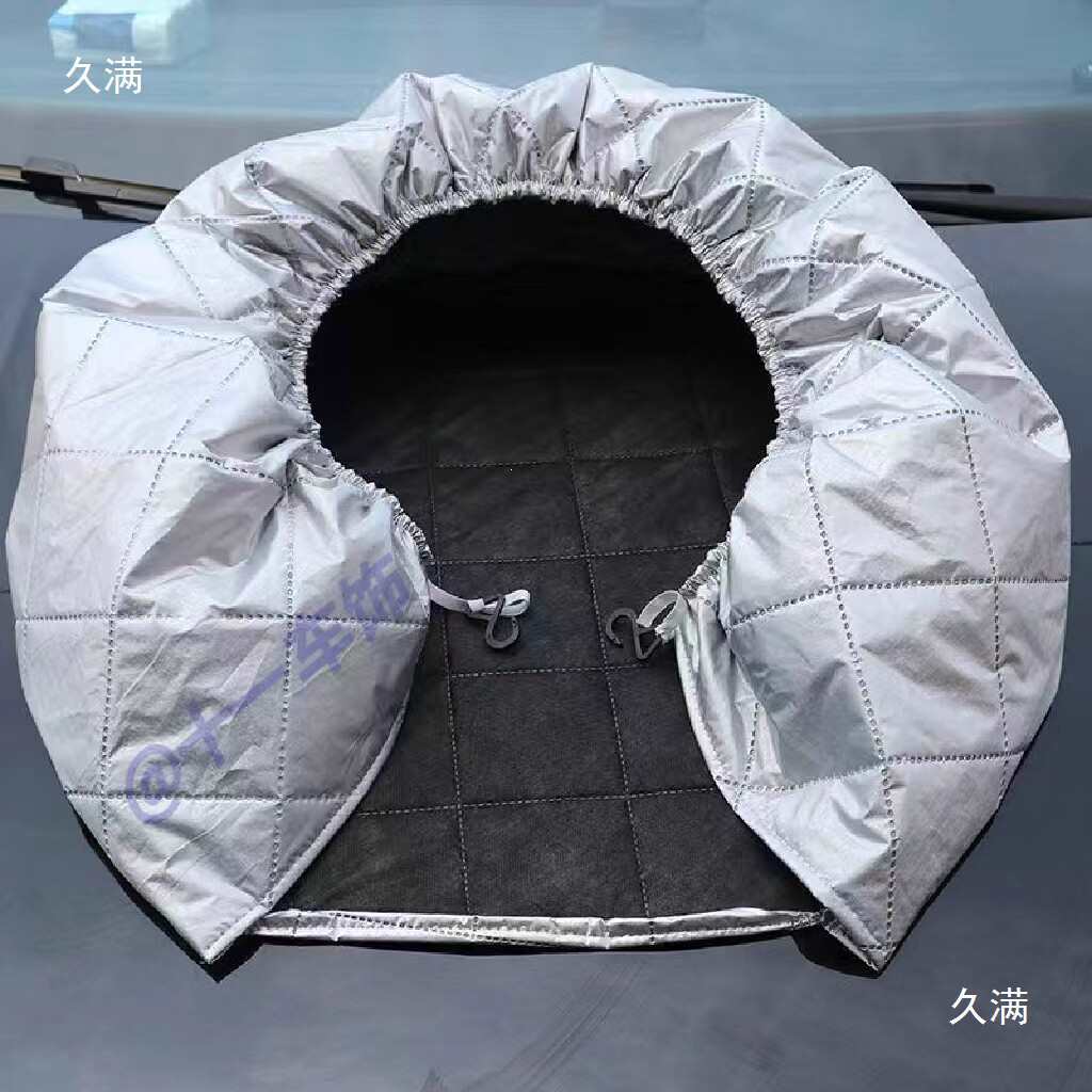 Special protective cover for car tires, dust-proof, frost-proof, sun-proof, dog urine-proof, cotton-filled, universal type, full cover to prevent tire aging