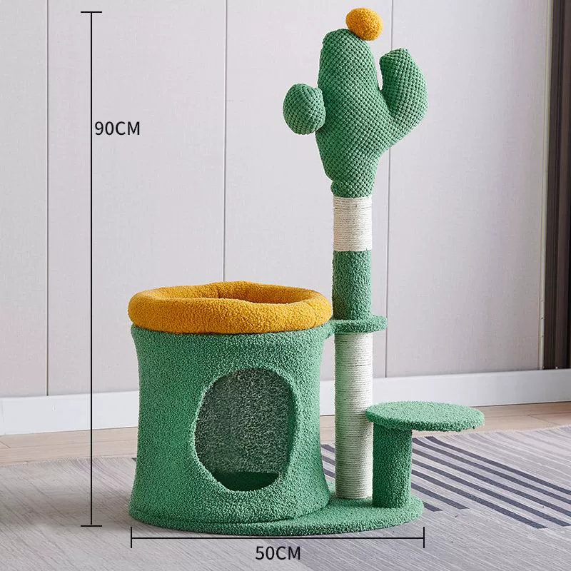 Кошачьи полки Гнездо кошки четырех сезонов полки кошки захватывающий столб когти кошки, подвеска кошки, игрушка-домик кота