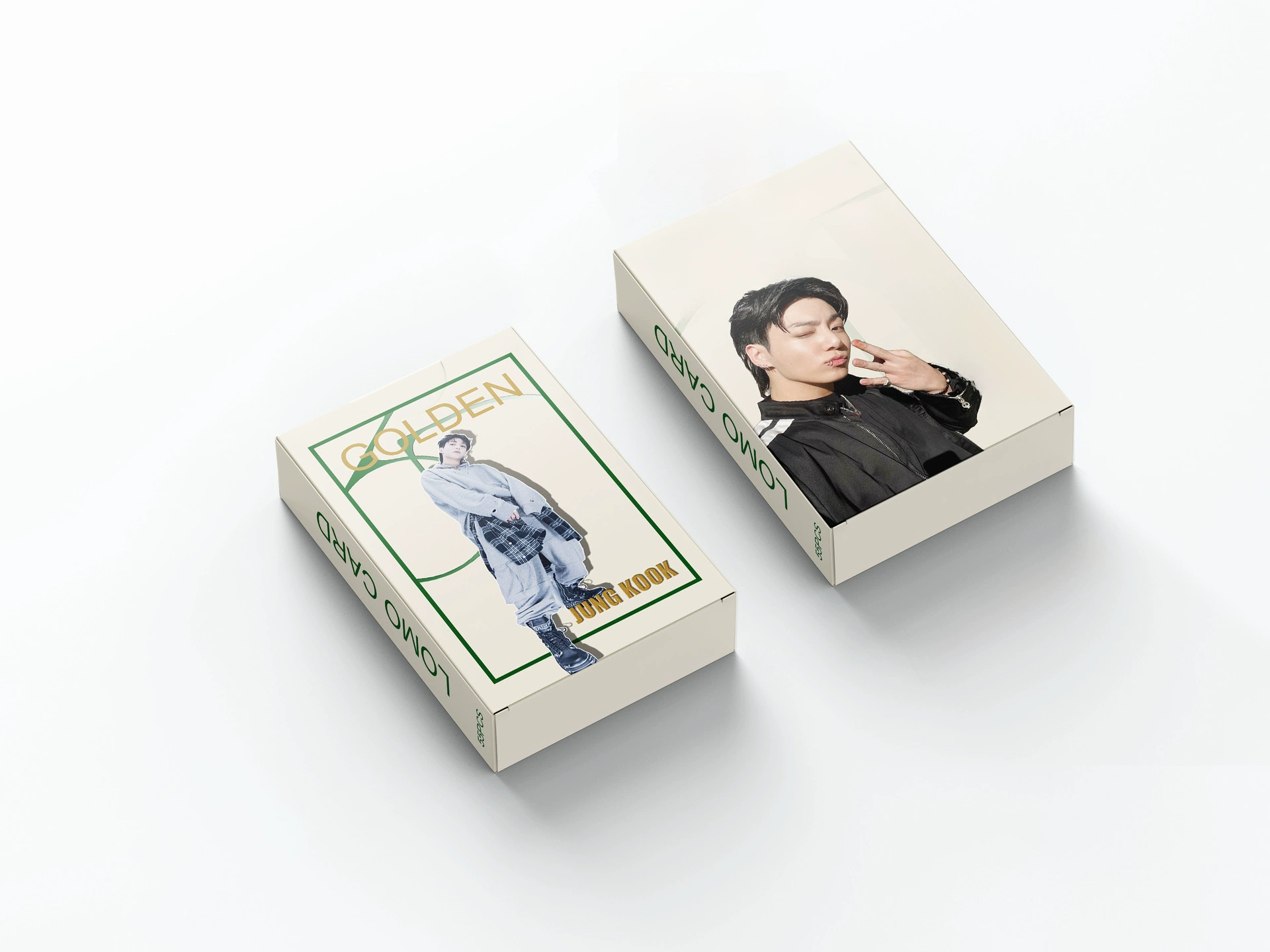 55 штук JUNGKOOK, новые маленькие GOLDEN LOMO-карты Джонгука, пуленепробивная коллекционная карта в наличии