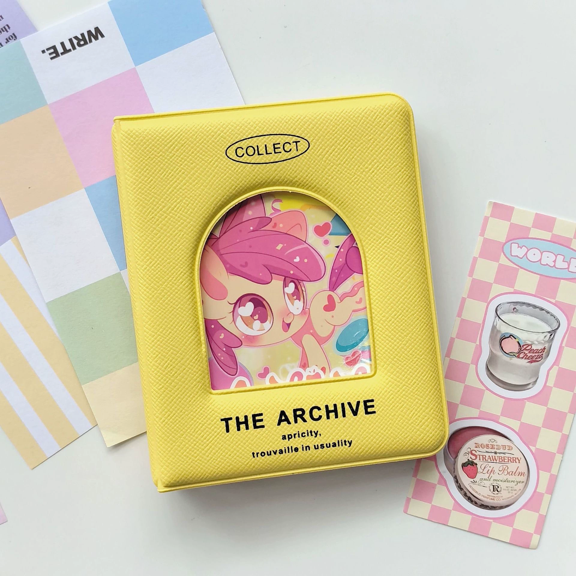 Фотоальбом Polaroid pony карманный, 3-дюймовый мини, пастельная обложка, несколько цветов