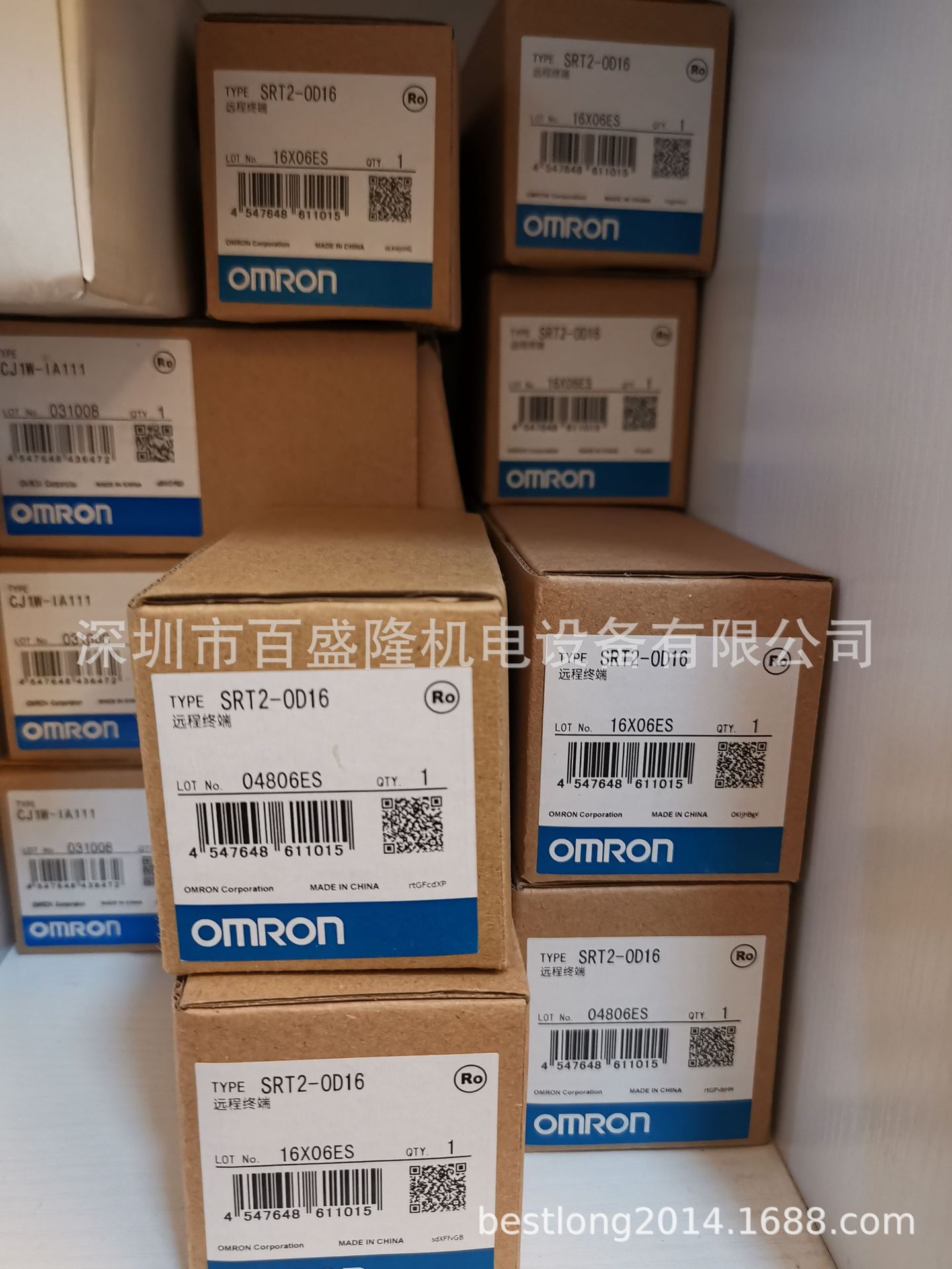 现货 供应原装全新正品欧姆龙 OMRON SRT2-ID16-1  可议价