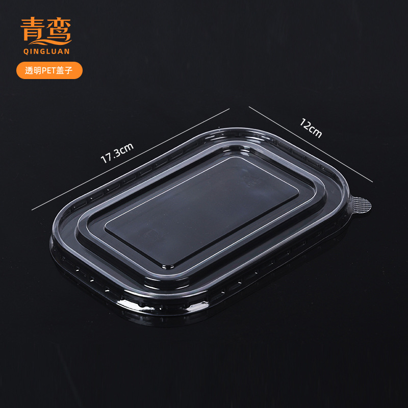 Caja de comidas desechable kraft rectangular para llevar caja de comida rápida caja de almuerzo de picnic caja de ensalada de almuerzo de almuerzo grande