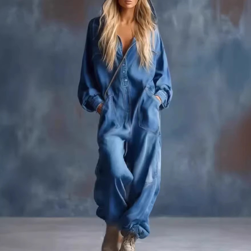 denim overall