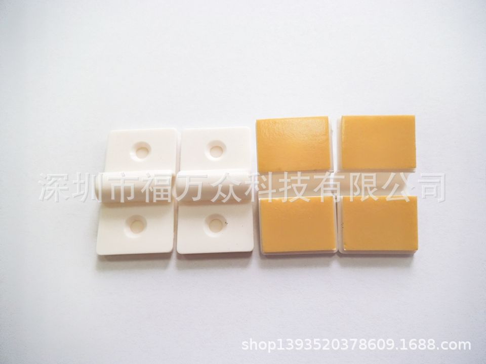 漏水感应线 线卡 漏水检测绳固定线夹 线卡 线缆固定胶贴
