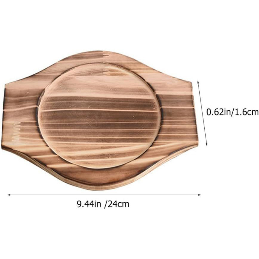 Tazón de Fuente de Piedra de madera de color Pino estera de madera estera de aislamiento teppanyaki Hotel japonés restaurante cazuela aislamiento estera de madera image 7